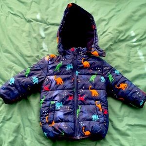 Beebay 1-2 Years Dinosaur Puffer Jacket